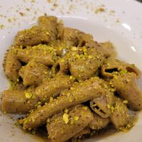 Pistachio pasta at Fabbrica del Grano - Grani Antichi in Milan