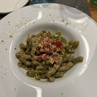 Pesto with cherry tomatoes & almonds  at Fabbrica del Grano - Grani Antichi in Milan