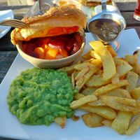 Inside the pie 👀 at The Plough in Sheffield