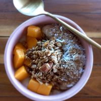 pina colada smoothie bowl at Feed your Soul in Phan Thiet