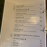 Menu  at Feed your Soul in Phan Thiet