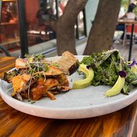 Lasagna de menú de viernes. Mágico   at Coraje Vegan in Medellin