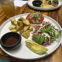 Today’s menu 🥰  at Coraje Vegan in Medellin