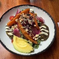 Protein salad  at Coraje Vegan in Medellin