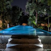 Hotel pool at Jaya House River Park in Siem Reap