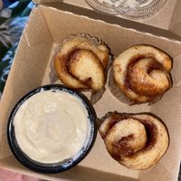 Baby buns with coffee icing   at Cinnaholic in Marlton