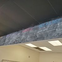 Menu at LuLu's in Memphis