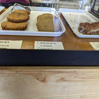 Cookies and coffee cake at LuLu's in Memphis