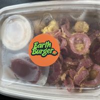 Loaded tots  at Earth Burger - Oomi Kitchen  in Dallas