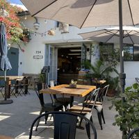 Patio  at Buena Onda Empanadas in Santa Barbara