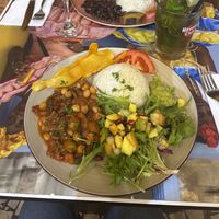 Vegan dish   at MadCuba in Funchal