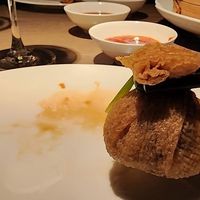 tofu skin dimsum at Hakkasan - Mayfair in London