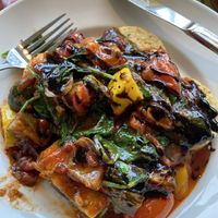 Vegan Sicilian Panelle at Scallions in Saratoga Springs