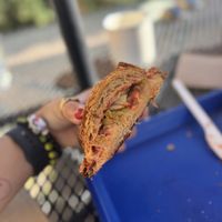 Tomato croissant cabbage Sammie  at Bakers Bench in Los Angeles