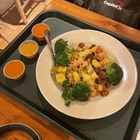 Thai tofu peanut something bowl   at Aqui in Cupertino