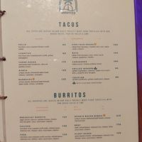 Menu at Mestizo in Iloilo City