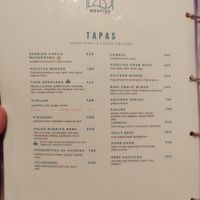 Menu at Mestizo in Iloilo City