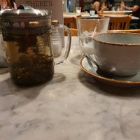 A nice pot of tea! at Leaf Cafe in Liverpool