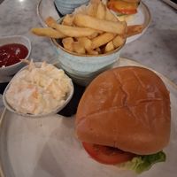 Beyond burger and skin on fries at Leaf Cafe in Liverpool