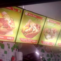Menu at Maoz - Xavier Privas in Paris