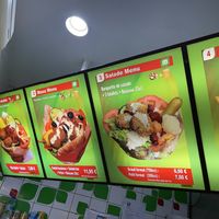 Menu  at Maoz - Xavier Privas in Paris