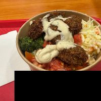 Idk why my phone glitched!   at Maoz - Xavier Privas in Paris