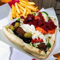 Falafel Royal at Maoz - Xavier Privas in Paris