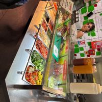 Salad bar to pick yourself  at Maoz - Xavier Privas in Paris