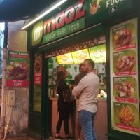 Front door : vegan fast food! at Maoz - Xavier Privas in Paris