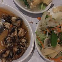 Vegetarian set meal - mains at Yuet Ben in Liverpool