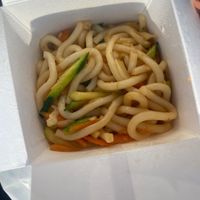 Vegan udon at Wok Time in Padua