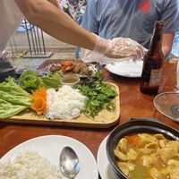   at Hoang's Restaurant Vietnamese Cuisine in Hanoi