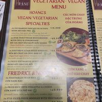   at Hoang's Restaurant Vietnamese Cuisine in Hanoi