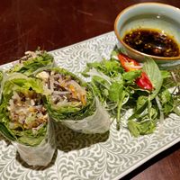 Summer rolls   at V Vegan in Hoi An