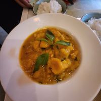 Pumpkin curry with basil at V Vegan in Hoi An
