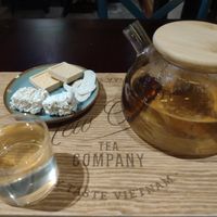 Ginsing tea at V Vegan in Hoi An