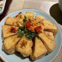 spicy crispy tofuu  at V Vegan in Hoi An
