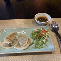 Vegetable dumplings   at V Vegan in Hoi An