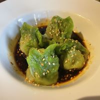 Mushroom & chive dumplings   at V Vegan in Hoi An