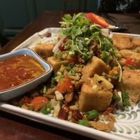 Salt and pepper tofu   at V Vegan in Hoi An