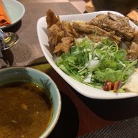 Cau lau  at V Vegan in Hoi An