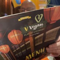 So many choices!  at V Vegan in Hoi An