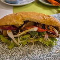 Bahn mi at V Vegan in Hoi An