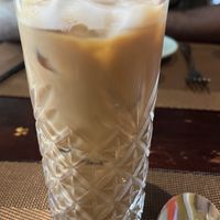 iced vietnamese coffee  at V Vegan in Hoi An