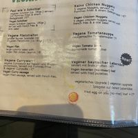 Vegan menu   at Brauhaus Tünnes und Schäl in Cologne