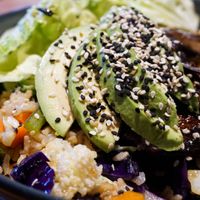 Bowl Teriyaki  at Vegan Planet in Cancun