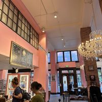 Lobby  #Veganuary at Voodoo Doughnuts in San Antonio