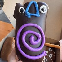 Classic voodoo donut  #Veganuary at Voodoo Doughnuts in San Antonio