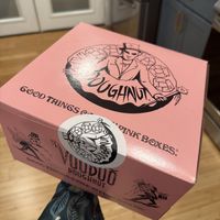 Voodoo Doughnut delivery! 🍩   at Voodoo Doughnuts in San Antonio