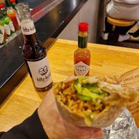 Burrito with Rice, Tofu, Veggies, Salsa and Guac at Chipotle - MyZeil in Frankfurt